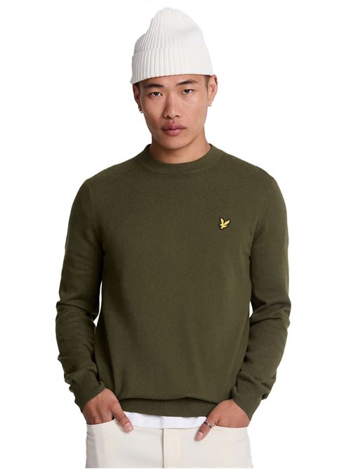 LYLE & SCOTT Maglioncino girocollo in cotone merino LYLE E SCOTT | LSKN2110VW485